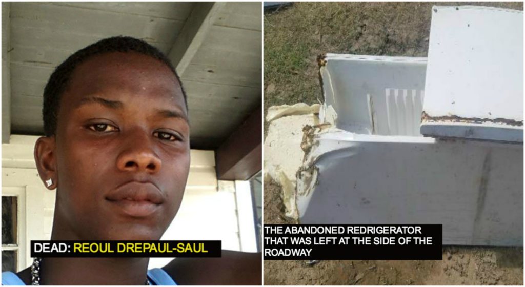 Driver collides with abandoned refrigerator, dies Guyana Standard