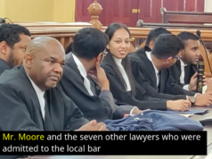 Law school tutor among 8 Trini lawyers admitted to local bar