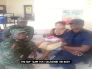 Soldiers help deliver baby in Atlantic Ocean