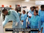 Local labs trained to better handle infectious samples