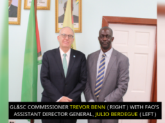 Lands and Surveys updates FAO rep on Land Management Project