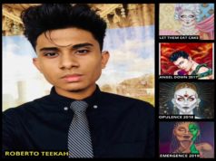 Seeing art as an escape from the real world, Roberto Teekah lives to paint