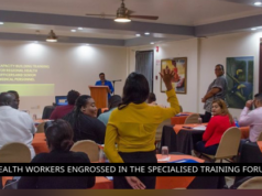 Health workers in training to deal with emerging health challenges
