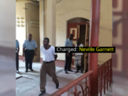 GEB security guard charged with discharge of firearm in public