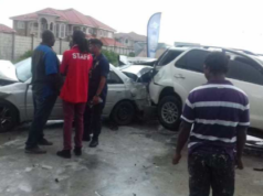 One injured after Mayor Narine’s vehicle crashes into three parked cars