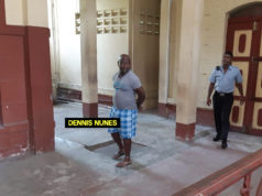 Labourer remanded for eight pounds ganja found in barrel