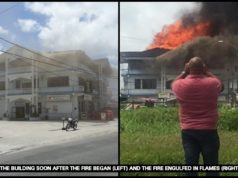 Firefighters battling to control fire at Diamond’s G3 building