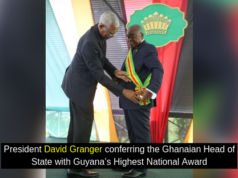 Ghanaian Head of State conferred with Order of Excellence