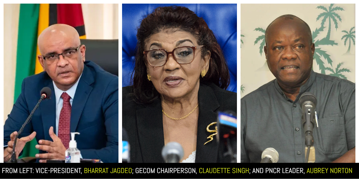 JAGDEO CLAUDETTE SINGH AUBREY NORTON