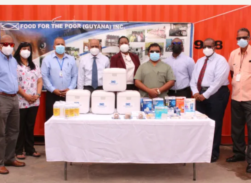 Health Ministry, hospitals receive donation of medical supplies from Food For The Poor