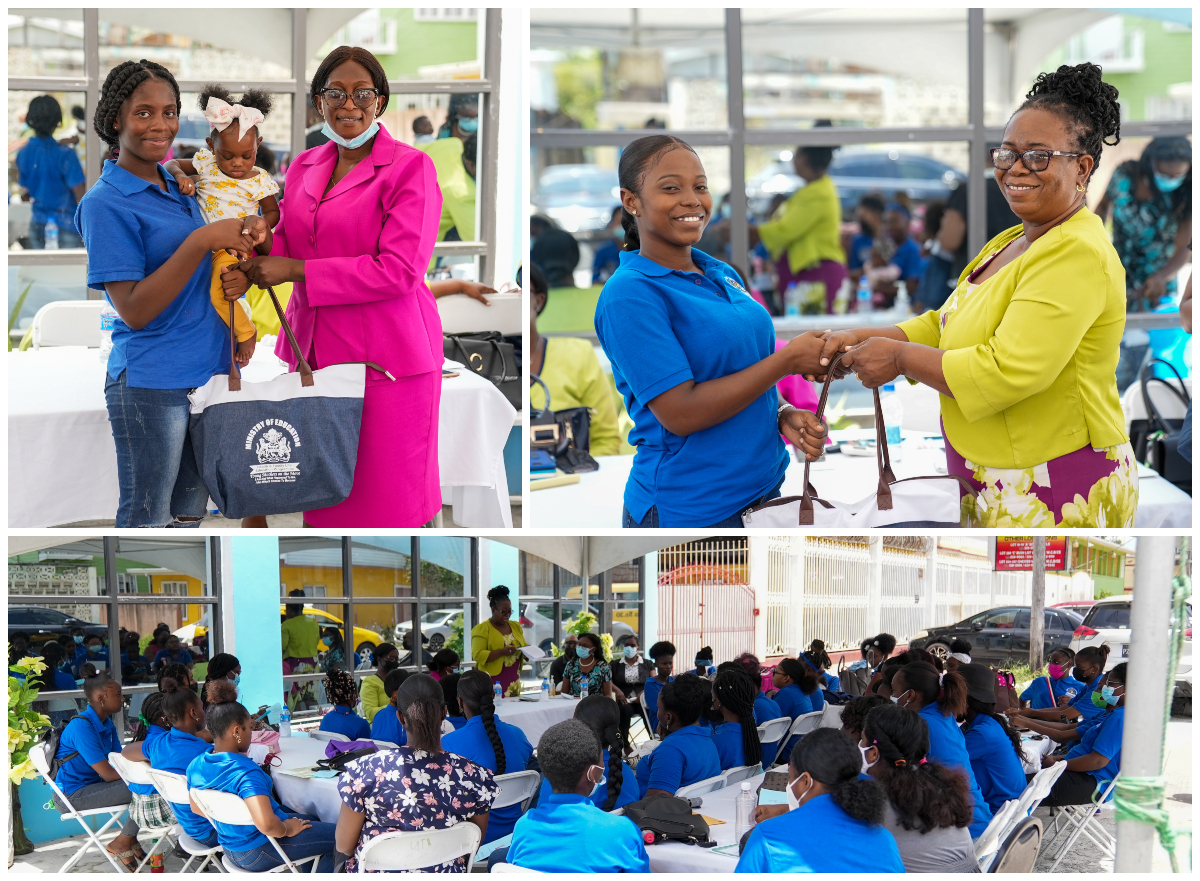 young mothers cosmetology training graduate adolescents