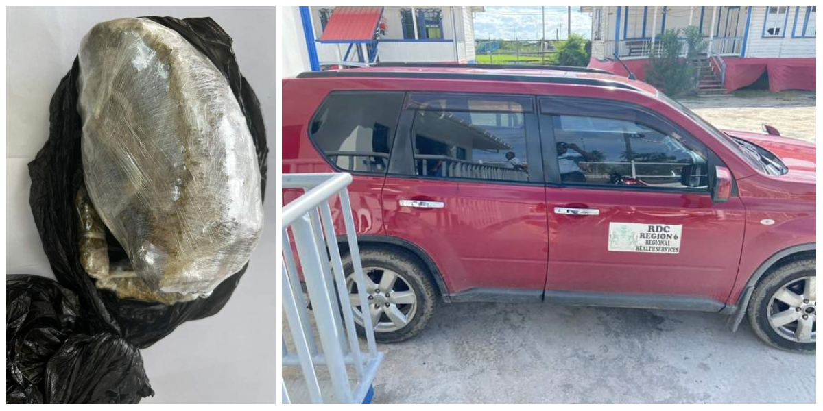 Cops find ganja in RDC vehicle