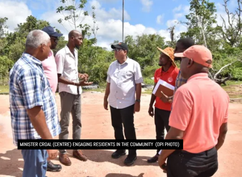 Gov’t earmarks land for relocation of flood-prone Kwakwani residents – Min. Croal