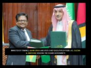 Guyana signs first-time US$150M development loan agreements with Saudi Fund