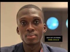 Lt. Douglas was working part-time job as a taxi driver when gunned down