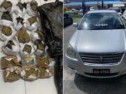 Man busted with close to 40lbs of ganja at Leonora