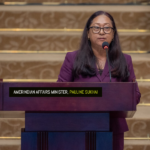 AMERINDIAN AFFAIRS MINISTER, PAULINE SUKHAI