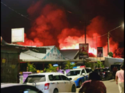 Charity Market fire: Sparks, smoke seen coming from electric meter