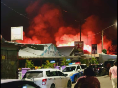 Charity Market fire: Sparks, smoke seen coming from electric meter