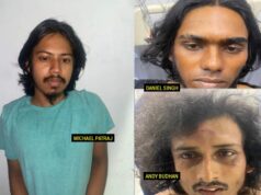 Robbery suspects caught after ‘mugging’ of a security guard at Craig