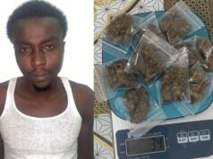 ‘Wanted’ man nabbed outside Lambada Sports Bar with ganja