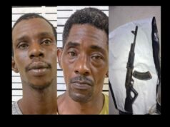 Two arrested as cops find AK-47 at Grove