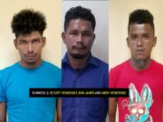 Trio charged with unlawful wounding; fourth suspect being sought