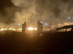 GFS received 23 reports of fire on Monday