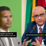 Elson Low and Bharrat Jagdeo