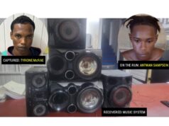 One shot, accomplice on the run following Samatta Point burglary