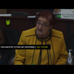 MINISTER OF PARLIAMENTARY AFFAIRS AND GOVERNANCE, GAIL TEIXEIRA