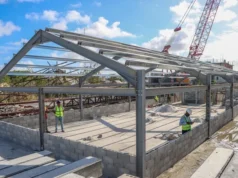 Kingston Goods Wharf is 40 percent complete