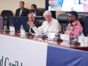 Pres. Ali, Bill Clinton explore development opportunities at United Caribbean Forum