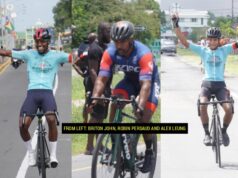 Briton John cements status as Guyana’s premier cyclist, retains National title