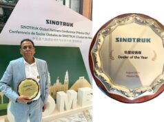 Jumbo Jet Auto Sales cops Sinotruck’s “Dealer of the Year” award in Mexico City