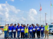 LNDCH4 Guyana, Natural Resources Ministry host tour at gas project for youths
