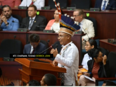 Toshao John urges indigenous leaders to seize development opportunities at NTC Conference