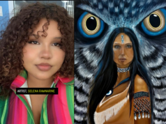 22-yr-old Selena Ramnarine uses her art to showcase the struggles and triumphs of Guyanese women