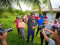 17 acres of land being developed for housing in Mabaruma