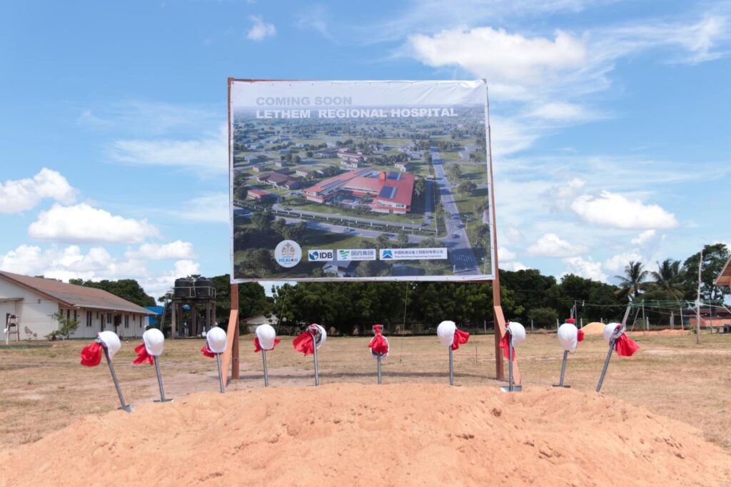 Gra Lethem Sod turned for $6.5 billion Lethem Regional Hospital | Guyana Standard