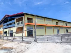 Parika Market is 85 per cent completed