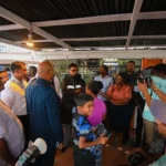 President Dr Mohamed Irfaan Ali engages Kitty residents