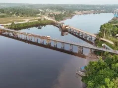 New Mackenzie-Wismar Bridge 31 per cent complete; substantial progress expected by year-end