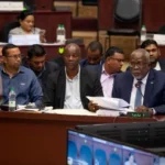 Prime Minister Brigadier (Ret’d) Mark Phillips accompanied by staff of his office