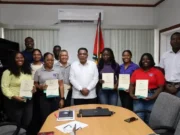 13 Fisheries Officers complete UK Marine Training