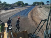 Karaudarnau internal road 75 per cent complete