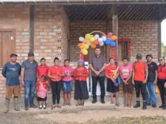 Yurong Paru families receive new homes