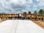 Min Edghill lauds road works in Monkey Mountain