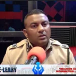 Traffic Chief Senior Superintendent, Mahendra Singh during sit down with Radio Eve Leary