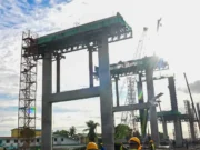 Construction on New Demerara River Bridge 76.91 per cent complete